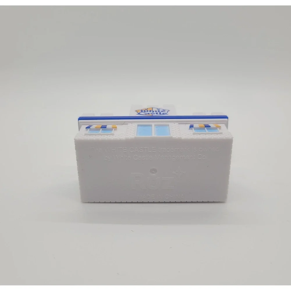 White Castle Restaurant Building Ornament Fast Food Collectible Ruz‎
